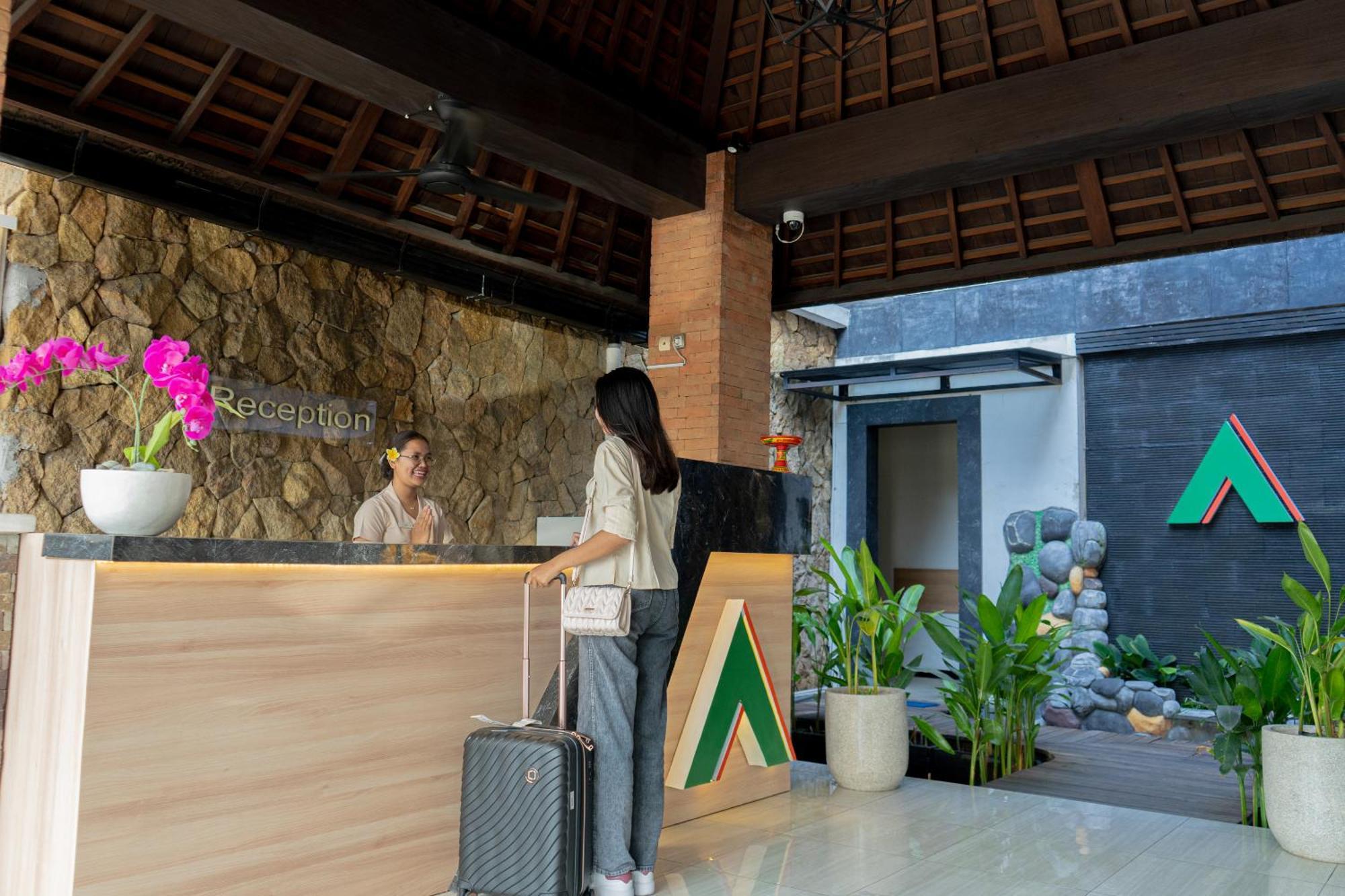 Abisha Hotel Sanur Exterior foto
